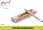 Agencja Reklamowa ARS NOMINEM Kraków, Warszawa, długopis bambusowy z logo, długopisy bambusowe reklamowe, długopis ekologiczny z logo, długopis drewniany z logo,