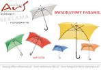 Agencja Reklamowa ARS NOMINEM Kraków, Warszawa, parasol kwadratowy, parasol kwadrat, parasol w kształcie kwadratu,parasole kwadratowe,
