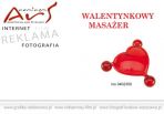 Agencja reklamowa ARS NOMINEM Kraków, Warszawa, masażer, masager, walentynkowy masaż, walentynkowy masażer, masażer reklamowy, masażer z logo, masażer z nadrukiem, masażer w kształcie serca