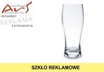 Agencja Reklamowa ARS NOMINEM Kraków, Warszawa, szklanka, szklanka do napojów, szklanka reklamowa, szklanka z nadrukiem reklamowym, szklanka z logiem
